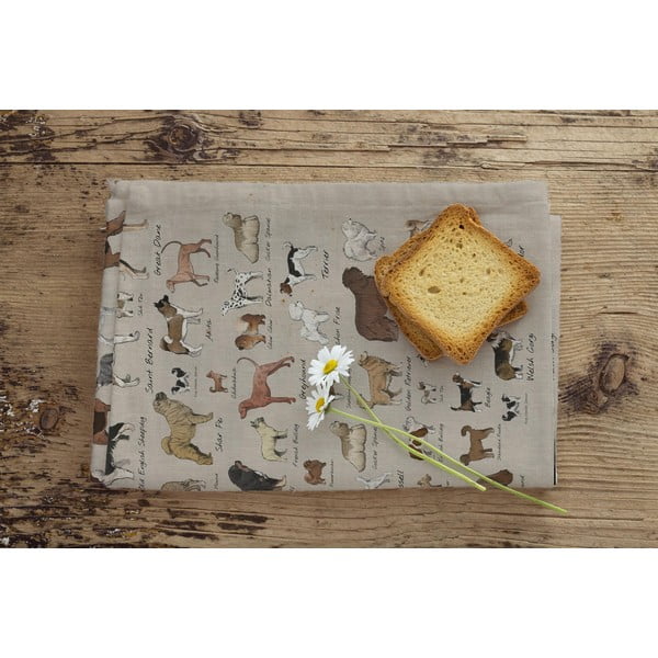 Комплект от 2 салфетки , 47 x 65 cm Dog Types - Little Nice Things-image-2