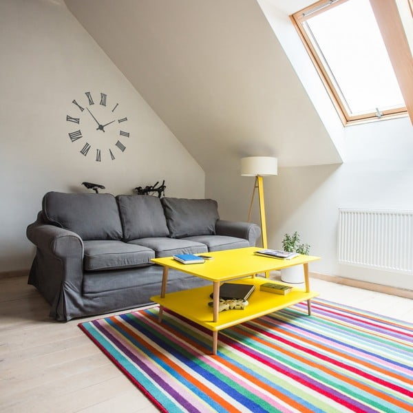 Бяла масичка за кафе с понижена основа KORO Koro - Ragaba-image-1