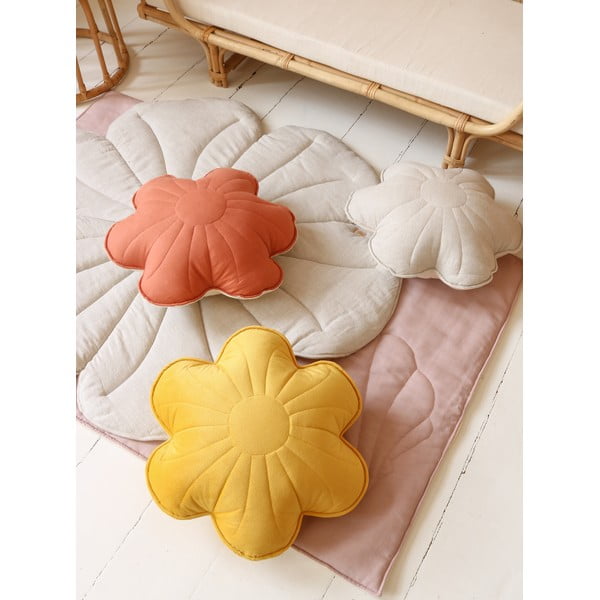 Кремаво бебешко килимче за игра Sandy Lily - Moi Mili-image-4