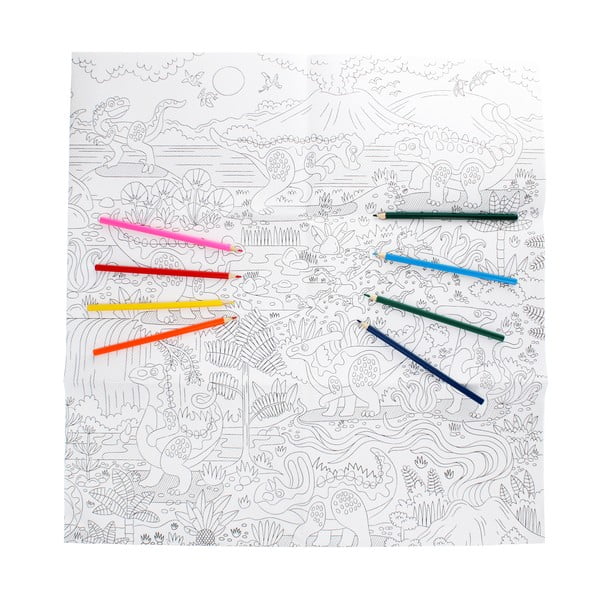 Картинки за оцветяване Baby Dinos – Rex London-image-2