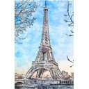 Картина 90x60 cm Paris - Fedkolor