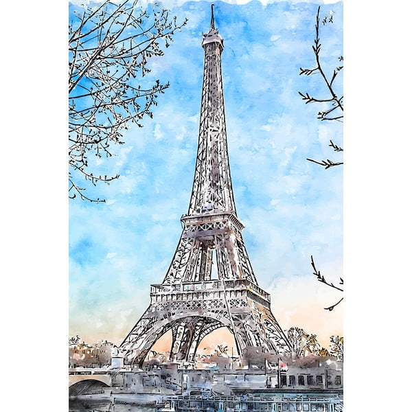 Картина 40x60 cm Paris - Fedkolor
