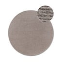 Светлокафяв ръчно изработен вълнен кръгъл килим ø 160 cm Francois – Villeroy&Boch