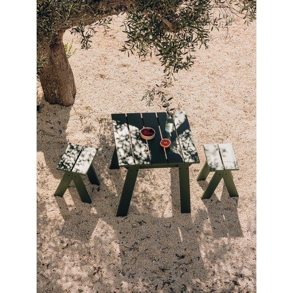 Градинска маса за хранене от масивен бор 77x79 cm Navo – noo.ma-image-2