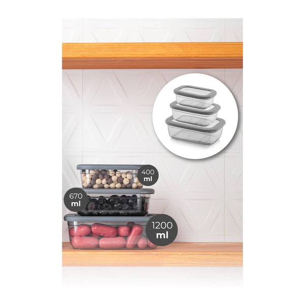 Кутии за храна 3 бр. - Hermia-image-2