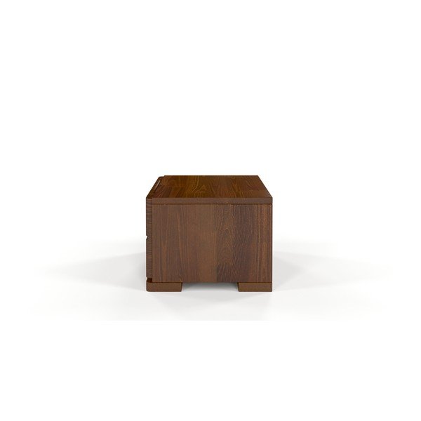 Нощно шкафче от кафява борова дървесина Sandemo - Skandica-image-2