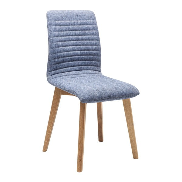 Sada 2 modrých jídelních židlí Kare Design Lara