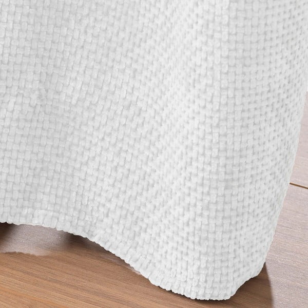 Бяло перде от шенил 140x260 cm Leo – douceur d'intérieur-image-4