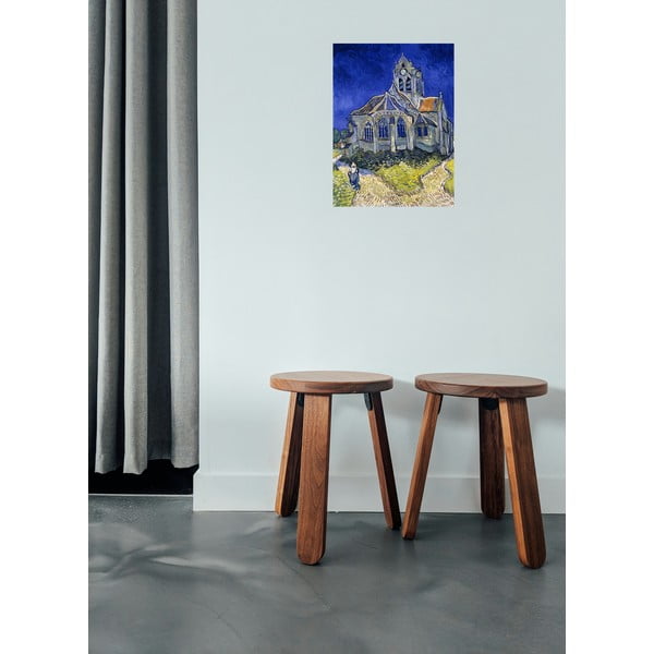 Живопис - репродукция 30x40 cm The Church at Auvers, Vincent van Gogh - Fedkolor-image-1