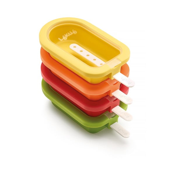 Силиконови форми за сладолед в комплект от 4 бр. – Lékué