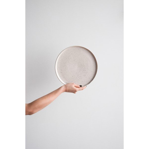 Светлорозова керамична голяма чиния, ø 27,5 cm Dust - ÅOOMI-image-1