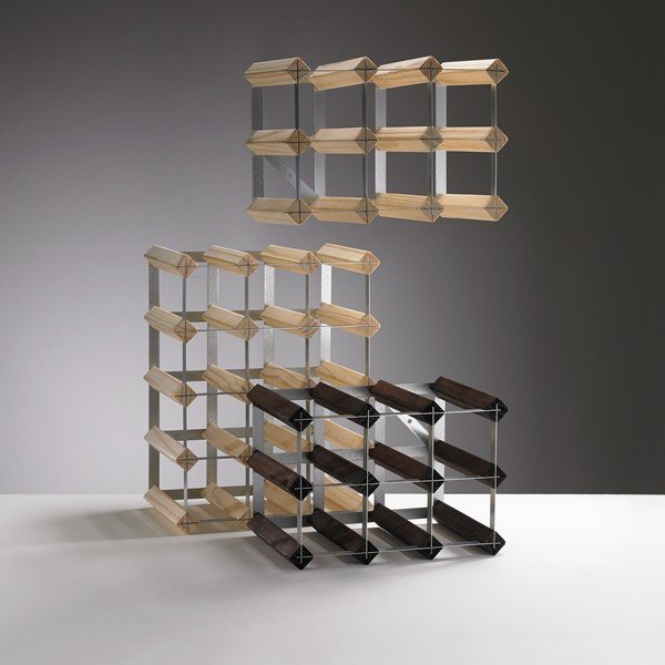 Дъбова стойка за вино за 30 бутилки - RTA-image-1