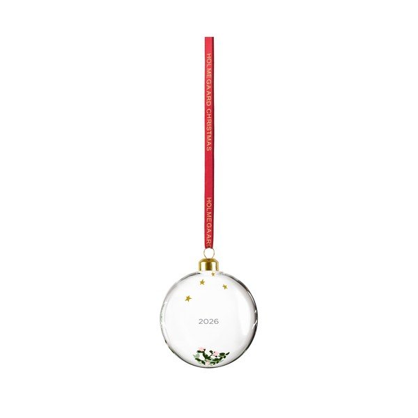 Стъклена ръчно издухана Коледна украса ø 8 cm Christmas – Holmegaard