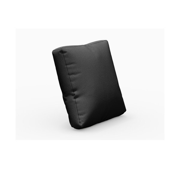 Черна възглавница за модулен диван Rome - Cosmopolitan Design-image-1