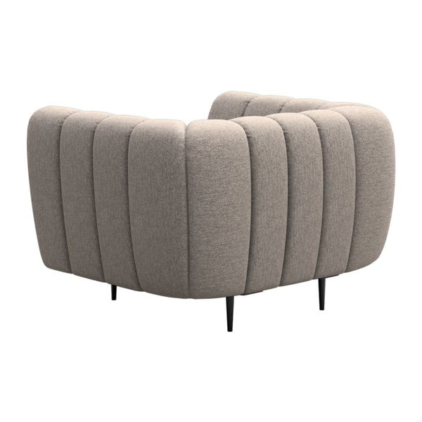 Бежово кресло Shel – Ghado-image-3