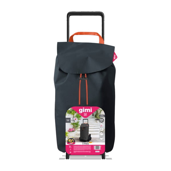 Сива количка за пазаруване , 52 л Gimi - Vileda-image-2