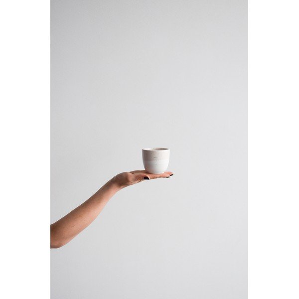 Розово-бяла керамична чаша , 200 ml Dust - ÅOOMI-image-1
