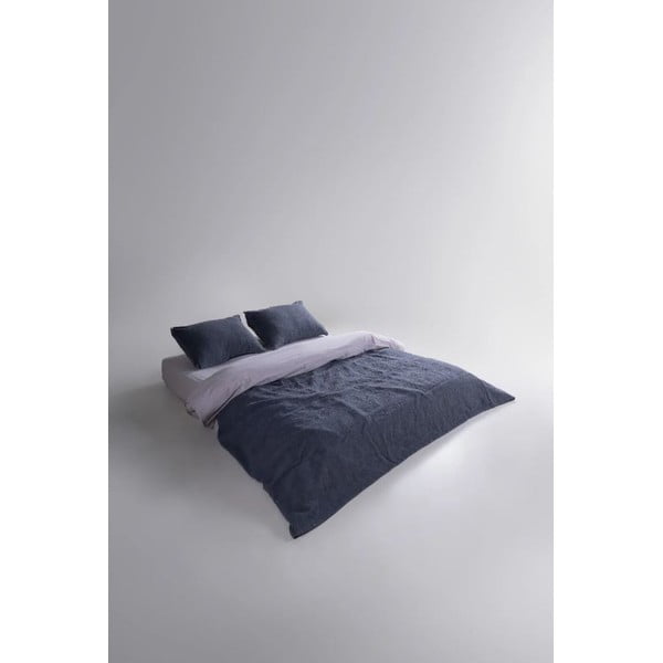 Тъмносив комплект шалте и калъфка за възглавница от жакард 240x260 cm Jacquard – Mila Home Luxury-image-3