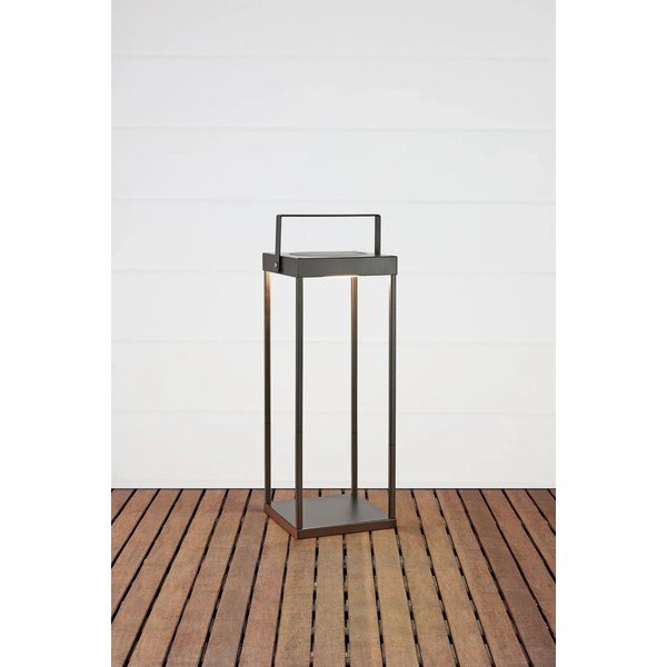 Черен екстериорен LED фенер със соларен панел с USB (височина 53 cm) Pure – Markslöjd-image-4