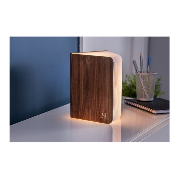 Кафява светлинна декорация с USB Booklight – Gingko-image-4
