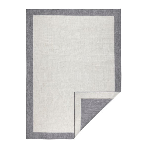Сив и кремав килим на открито , 120 x 170 cm Panama - NORTHRUGS