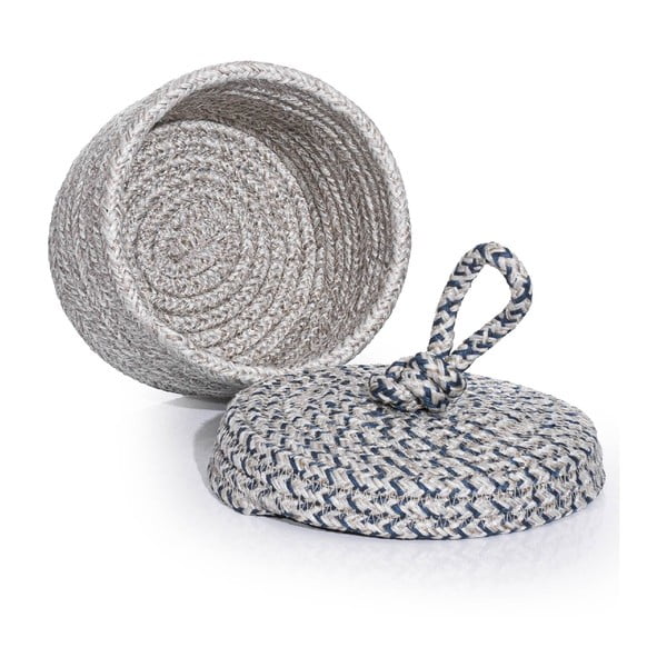 Декоративна кутия за съхранение на плат с капак - Mioli Decor-image-2