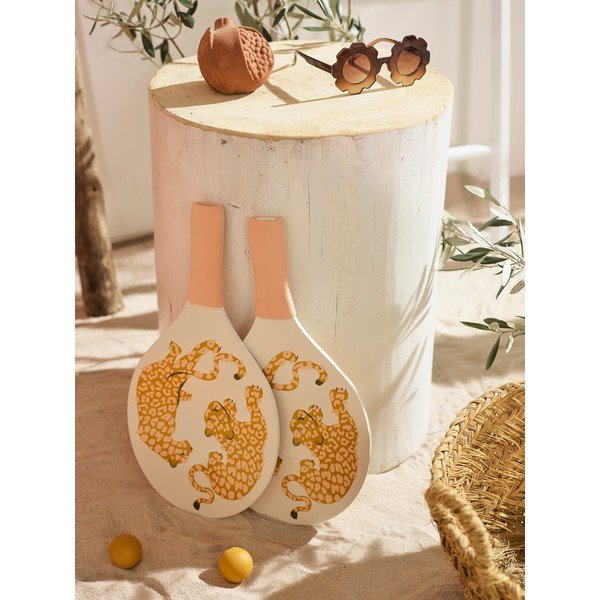 Комплект от 2 бухалки и топки за плажен тенис Call of the Wild - Sunnylife-image-1