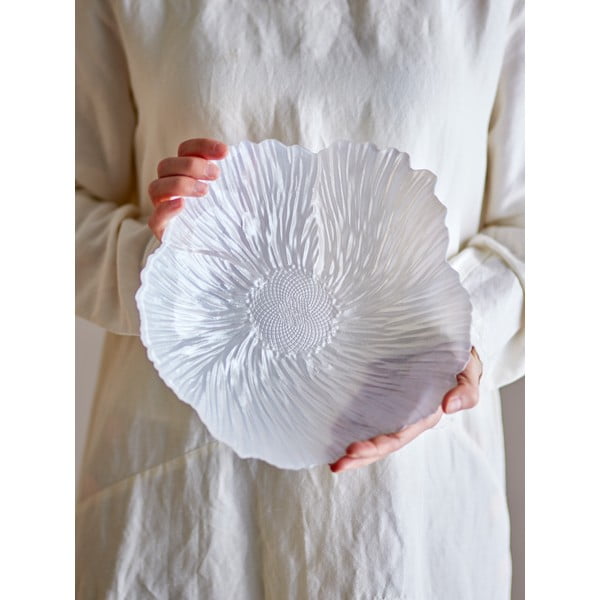 Стъклена декоративна купа ø 26 cm Iani – Bloomingville-image-3