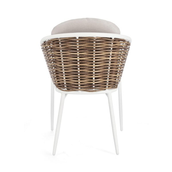 Бял градински стол метален Maribela   – Bizzotto-image-4