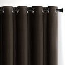 Кафяво dimout перде 140x270 cm Eyelets – Restilo
