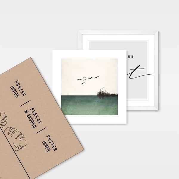 Картини в комплект 4 бр. 30x40 cm Calm – knor-image-1