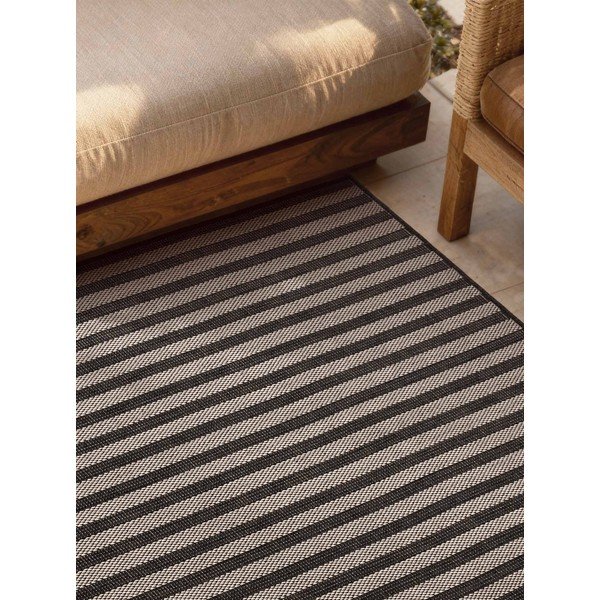 Черен/кремав килим за открито и закрито 160x230 cm Haringey Linley – Ted Baker-image-3