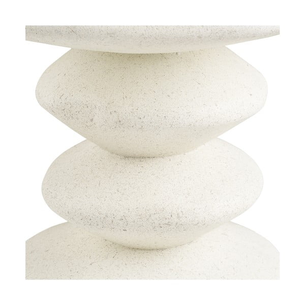 Каменна кръгла странична масичка ø 36 cm Blackburn – House Nordic-image-4