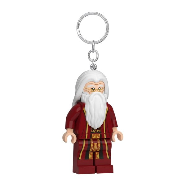 Червен  ключодържател с фенер Harry Potter Professor Dumbledore – LEGO®