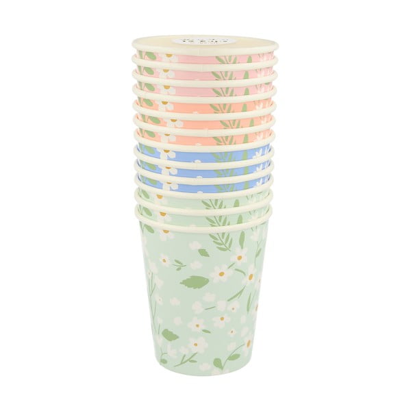 Хартиени чаши за еднократна употреба в комплект  12 бр. Ditsy – Meri Meri
