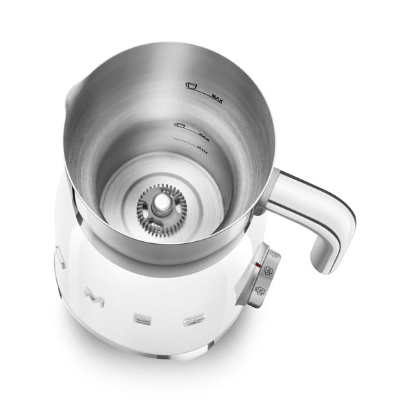 Бял електрически миксер за мляко Retro Style – SMEG-image-4