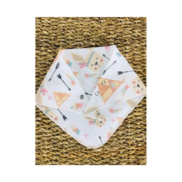 Бели лигавници от муселин в комплект от 4 броя Mila - Mila Home-image-2