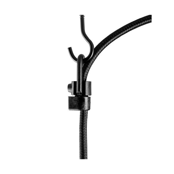 Бяла висяща лампа с три рамена и черно гнездо TSUKI Tsuki - Sotto Luce-image-2