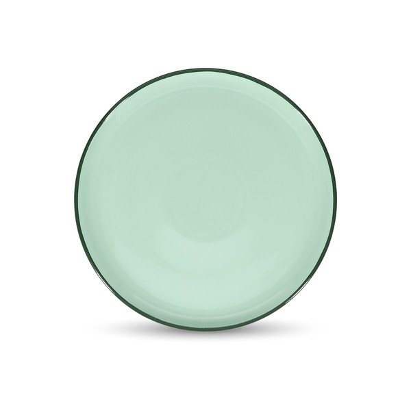 Зелена глинена чиния ø 26 cm Duo – ONA