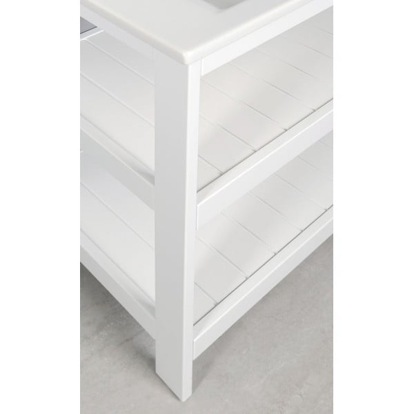 Бяла стойка без мивка 61,5x85,5 cm Etide – Sapho-image-2