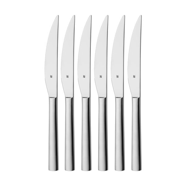 Комплект от 6 ножа за пържоли от неръждаема стомана Nuova - WMF