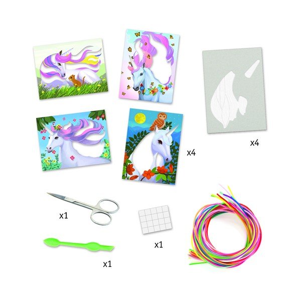 Творчески комплект Rainbow Unicorns - Djeco-image-3