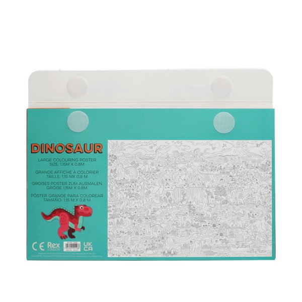 Картинки за оцветяване Baby Dinos – Rex London-image-4