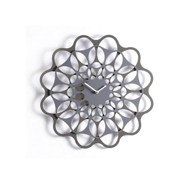 Designové hodiny Grey, 40 cm