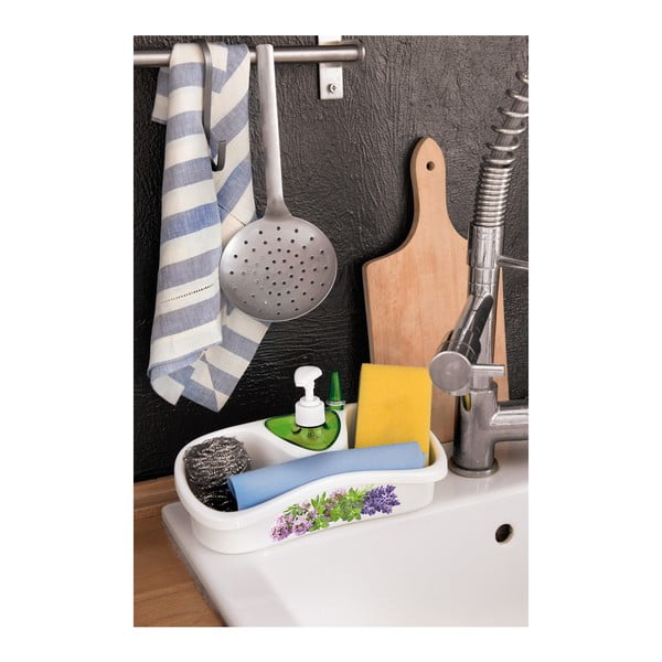 Бяла пластмасова стойка за перилни препарати – Snips-image-2