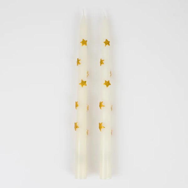 Свещи в комплект от 2 бр. време за горене 5 h Star - Meri Meri-image-4