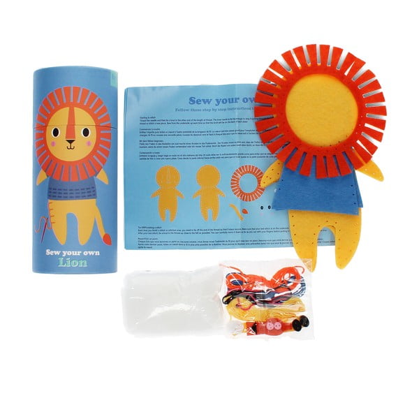 Творчески комплект Sew Your Own Lion – Rex London