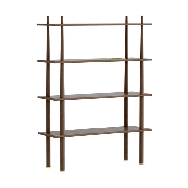 Кафява модулна система от рафтове от дъб 110x148 cm Stories - UMAGE-image-4