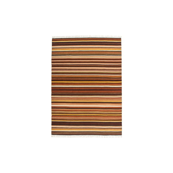 Vlněný koberec Atacama 160x230 cm, hnědý