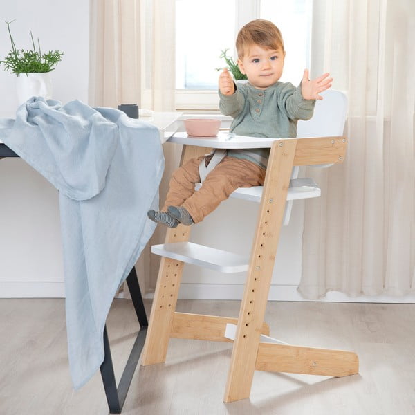 Бял стол за хранене Nature UP – Roba-image-4